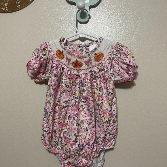 Floral Pink Bodysuit for Kids - Picture 1 of 1